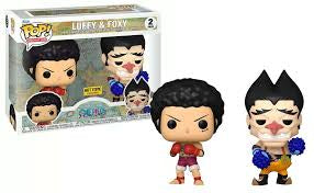 Funko Pop! Animation One Piece Luffy & Foxy Hot Topic Exclusive 2 Pack
