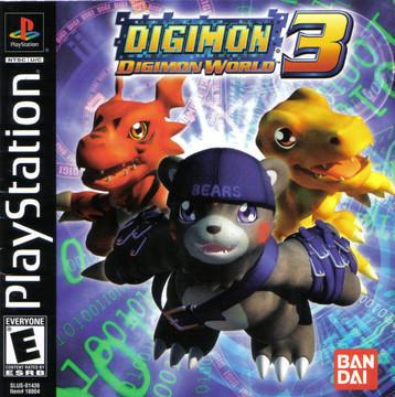 Playstation Digimon Digimon World 3 Video Game