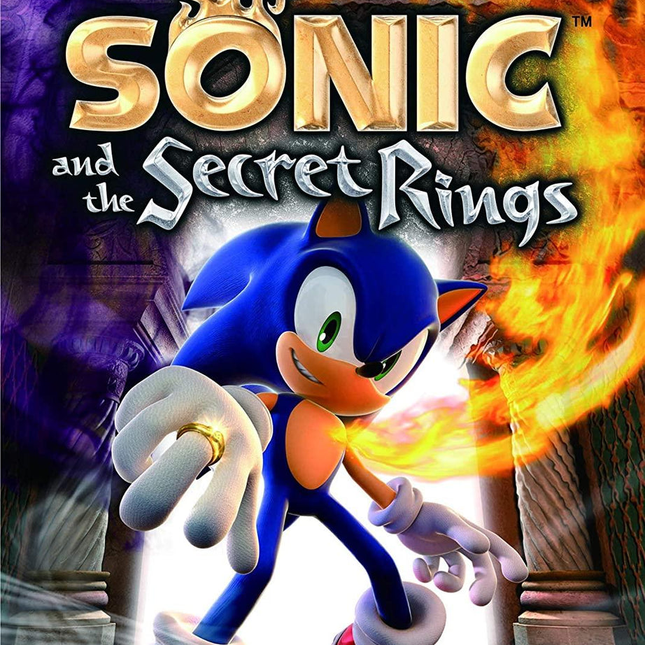 Nintendo Wii Sonic and the Secret Rings Game
