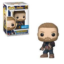 Funko Pop! Marvel Avengers Infinity War Captain America Walmart Exclusive #299