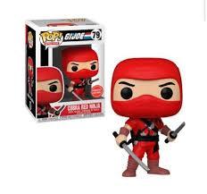Funko Pop! Retro Toys G.I. Joe Cobra Red Ninja GameStop Exclusive #79