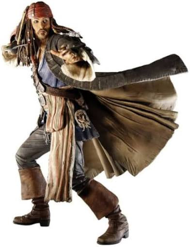 NECA Disney Pirates of the Caribbean At World's End Capt. Jack Sparrow Statue