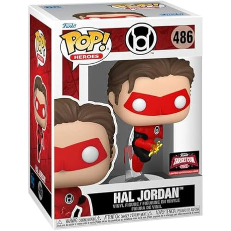 Funko Pop! DC Comics Hal Jordan Red Lantern Target Con Exclusive #486
