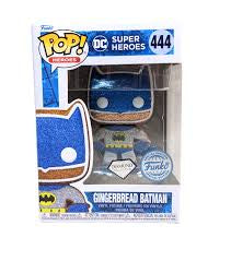 Funko Pop! Heroes DC Super Heroes Gingerbread Batman Diamond Collection Hot Topic Exclusive#444