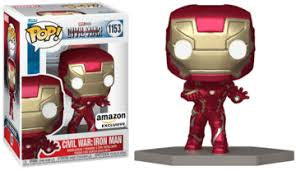 Funko Pop! Marvel Captain America Civil War: Iron Man Amazon Exclusive #1153