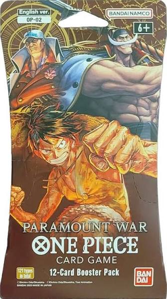 One Piece TCG - Paramount War OP-02 Sleeved Booster Pack