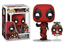Funko Pop! Marvel Deadpool & Wolverine Deadpool with Headpool #1400