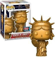Funko Pop! Marvel Spider-Man No Way Home Statue Of Liberty Funko Exclusive 2022 Fall Convention Limited Edition #1123