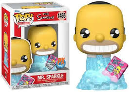 Funko Pop! Television The Simpsons Mr.Sparkle Diamond Collection Previews Exclusive #1465
