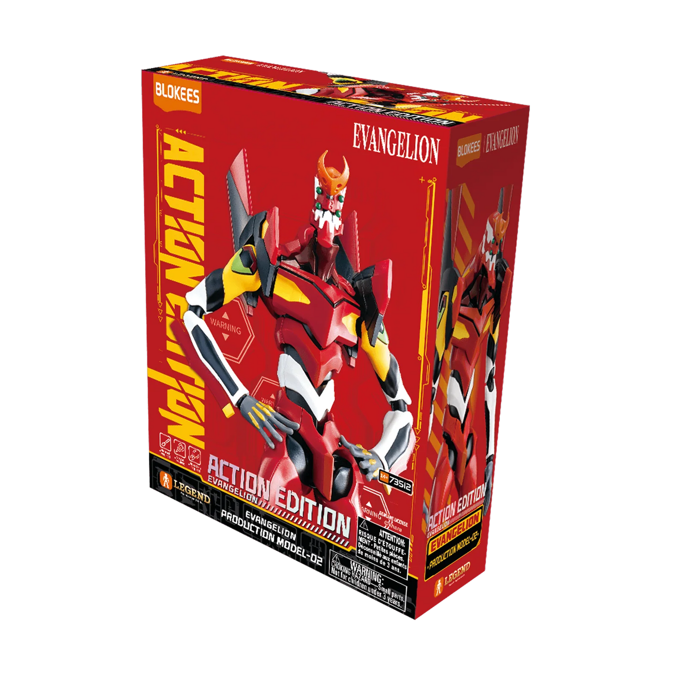 Blokees Action Edition Evangelion Eva Unit 2