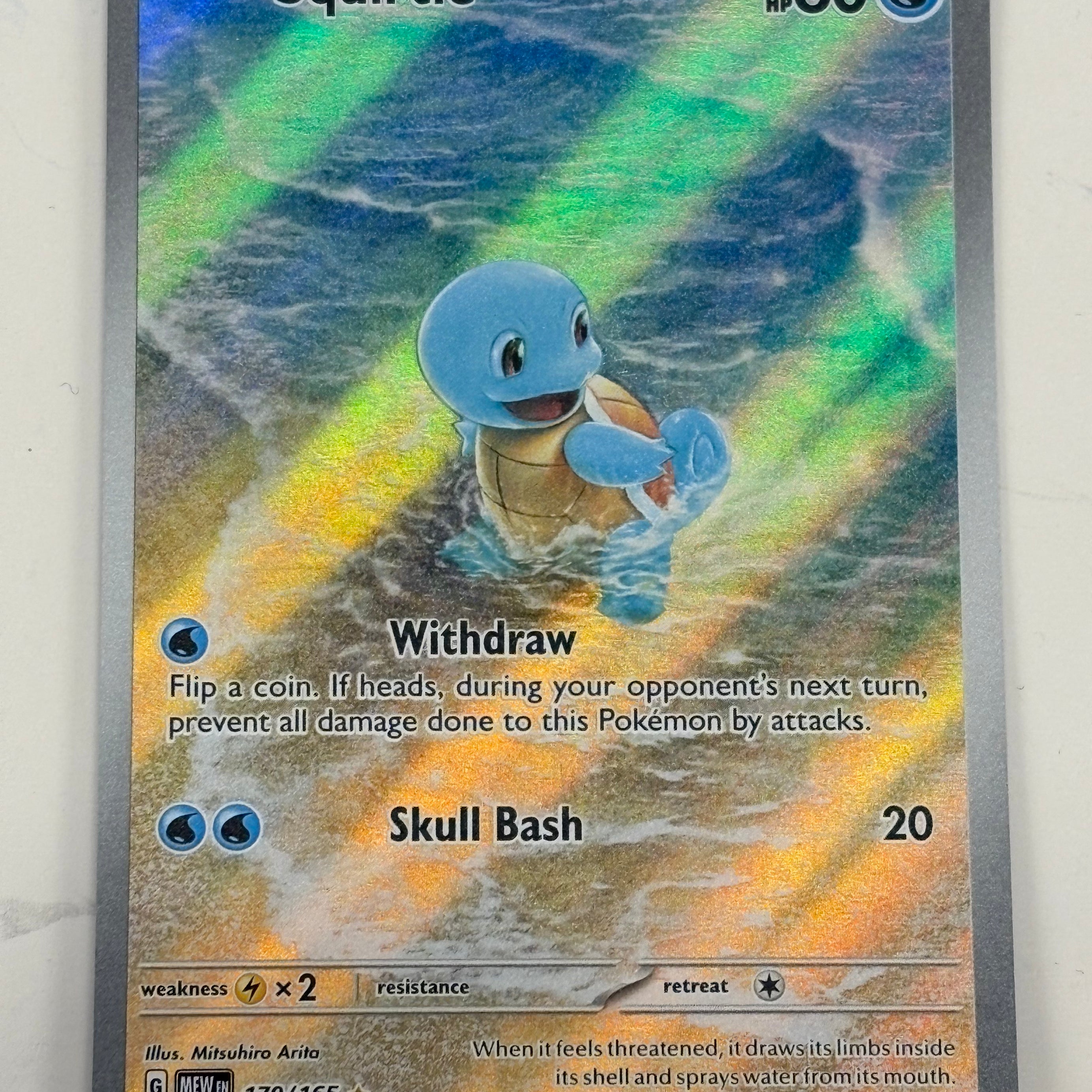 Pokémon TCG - Scarlet & Violet 151 Squirtle 170/165 NM