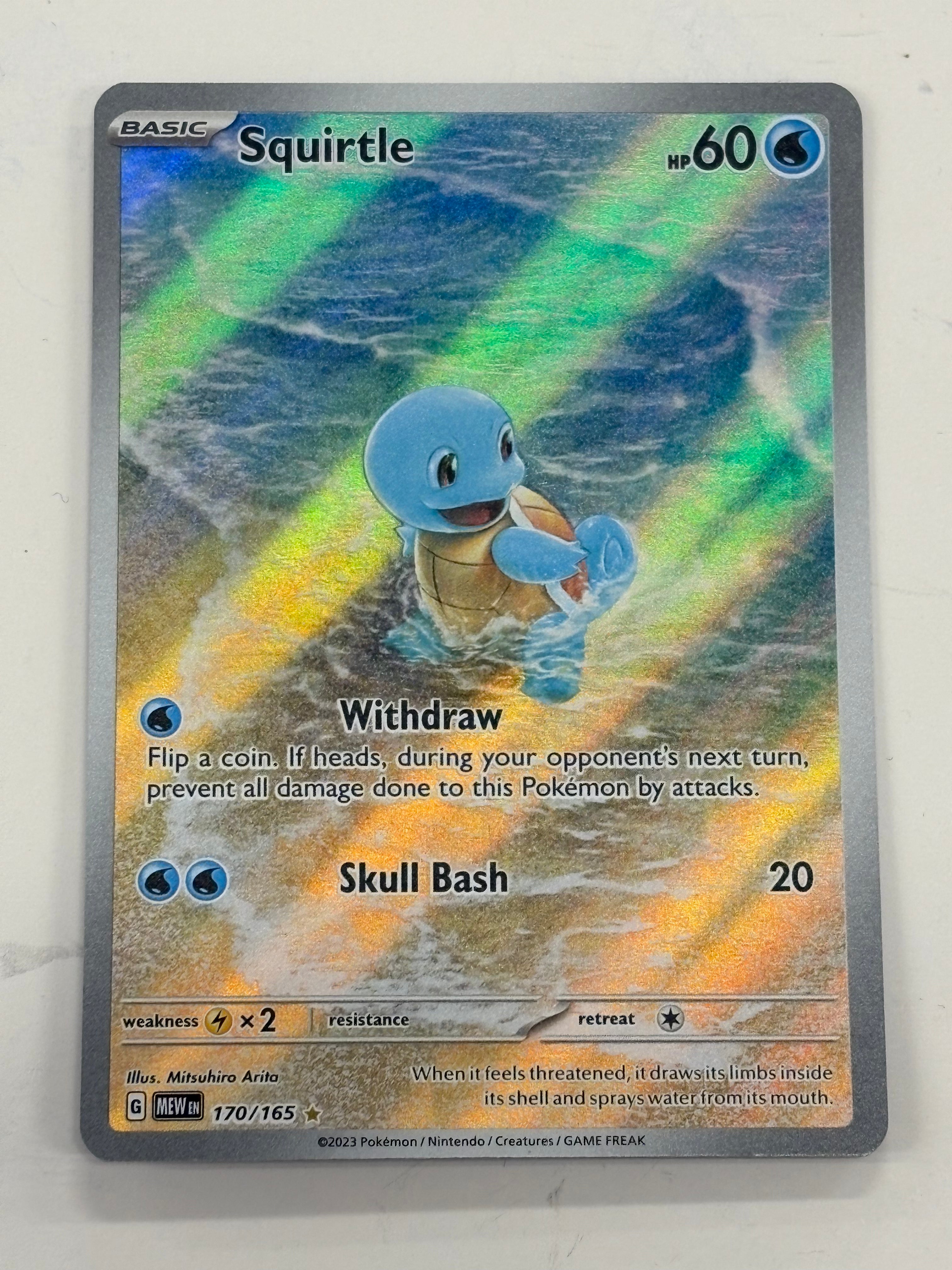 Pokémon TCG - Scarlet & Violet 151 Squirtle 170/165 NM