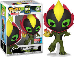 Funko Pop! Animation Ben 10 Alien Force SwampFire Funko 2022 Fall Convention Limited Edition #1202