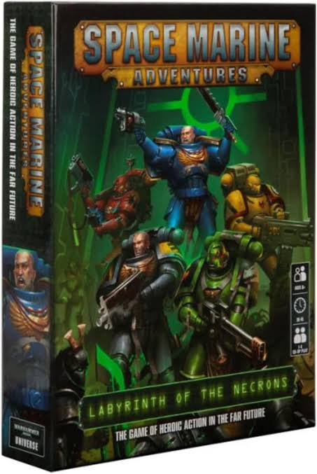 Games Workshop Warhammer Space Marine Adventures Board Game