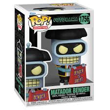 Funko Pop! Animation Futurama Matador Bender #1756