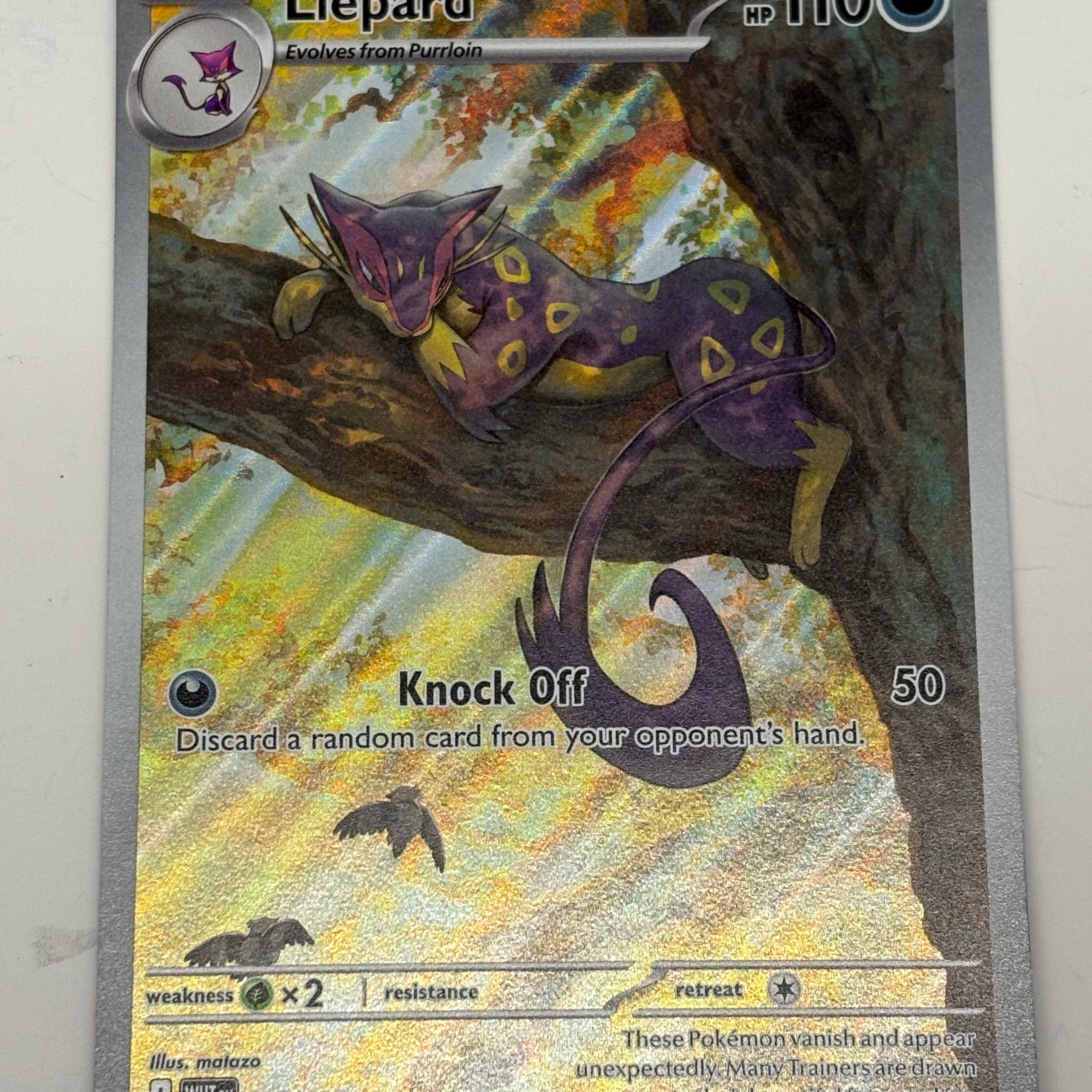 Pokémon TCG - White Flare Liepard 137/86 NM