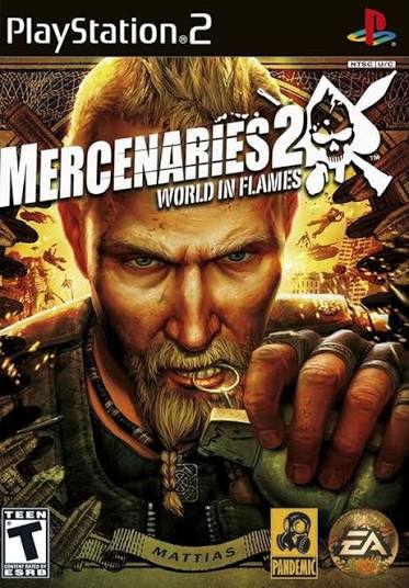 PlayStation 2 Mercenaries 2 World in Flames Video Game