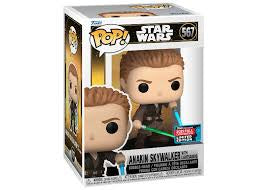 Funko Pop! Star Wars Anankin Skywalker with Lightsabers Funko Exclusive 2022 Fall Convention Limited Edition #567