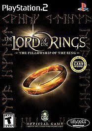 PlayStation 2 The Lord of The Rings The Fellowship of the Ring