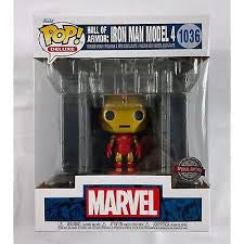 Funko Pop! Deluxe Marvel Hall of Armor: Iron Man Model 4 #1036
