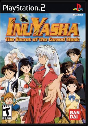 PlayStation 2 InuYasha The Secret of the Cursed Mask Video Game
