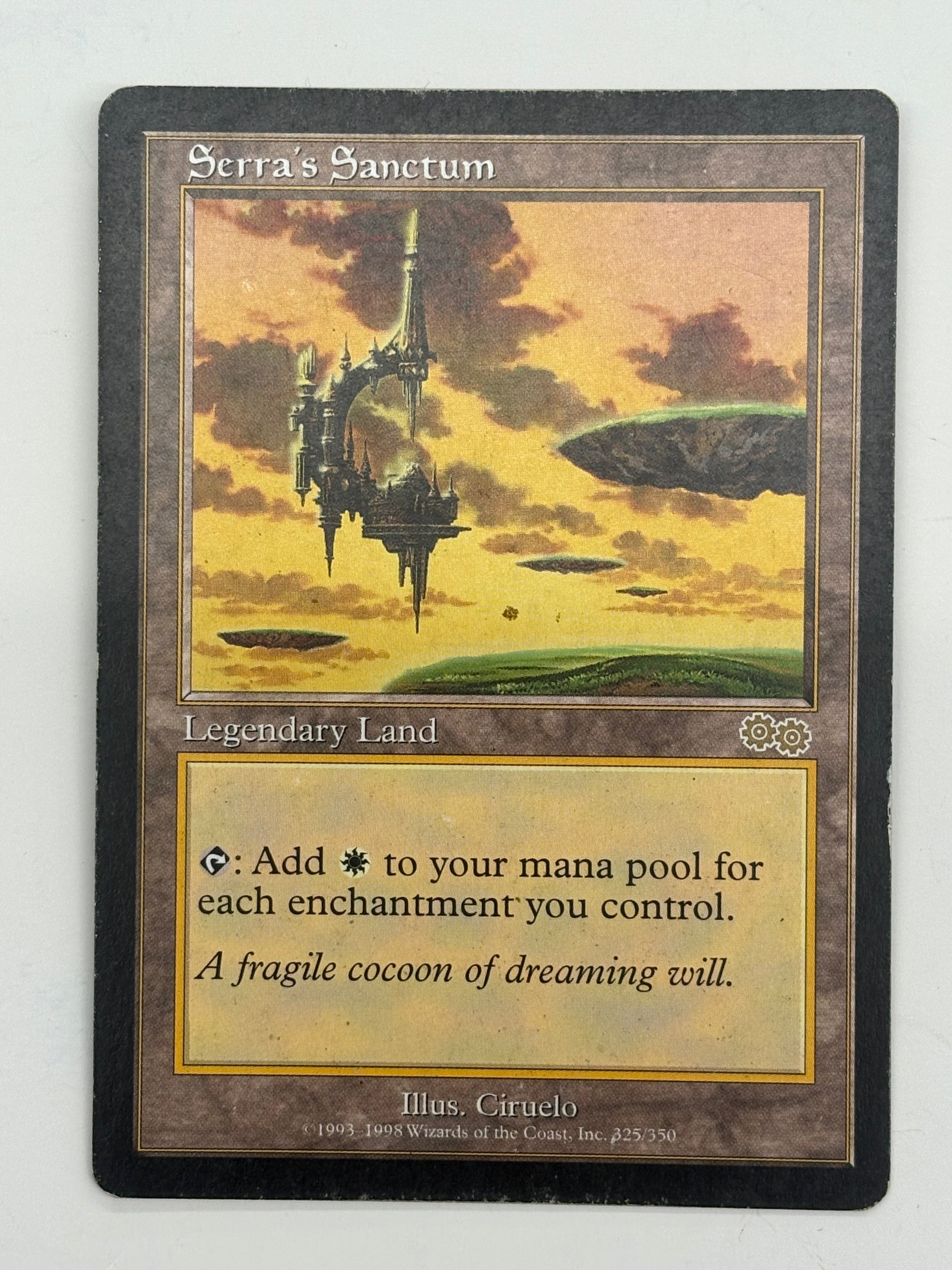 Magic The Gathering TCG - Urza’s Saga Serra’s Sanctum 325/350 LP