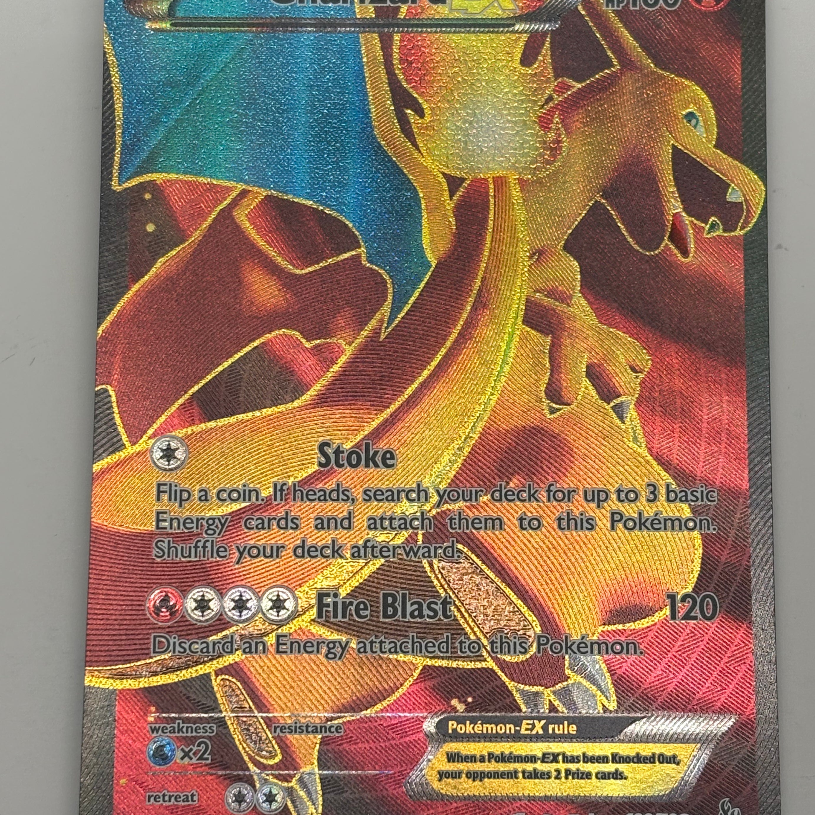 Pokémon TCG - XY Flashfire Charizard EX 100/106 MP