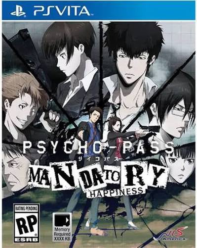 PlayStation Vita Psycho-Pass Mandatory Happiness Video Game
