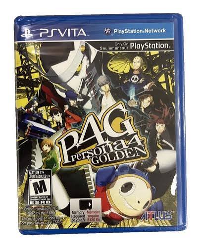 PlayStation Vita Persona 4 Golden Video Game