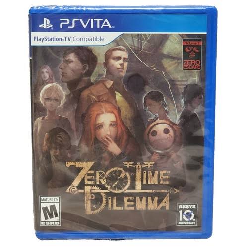 PlayStation Vita Zero Time Dilemma Video Game