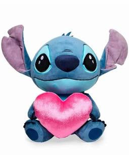 Kidrobot Disney Stitch 16" HugMe Plush Light Up Heart
