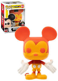 Funko Pop! Mickey The True Original 90 Years Mickey Mouse (Orange) Funko Limited Edition #01