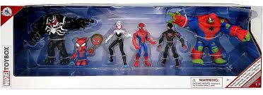 Marvel Toybox 6 Piece Spider-Man Action Figure Set