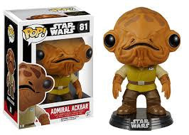 Funko Pop! Star Wars Admiral Ackbar #81