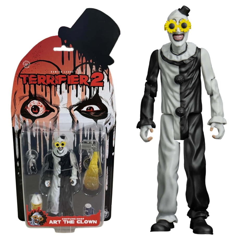 Trick or Treat Studios Damien Leones Terrifier 2 (eye popping) Art the Clown Action Figure