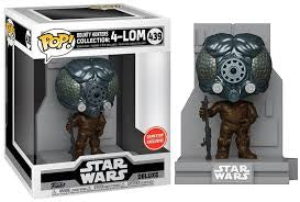 Funko Pop! Star Wars Bounty Hunters Collection: 4-Lom GameStop Exclusive #439