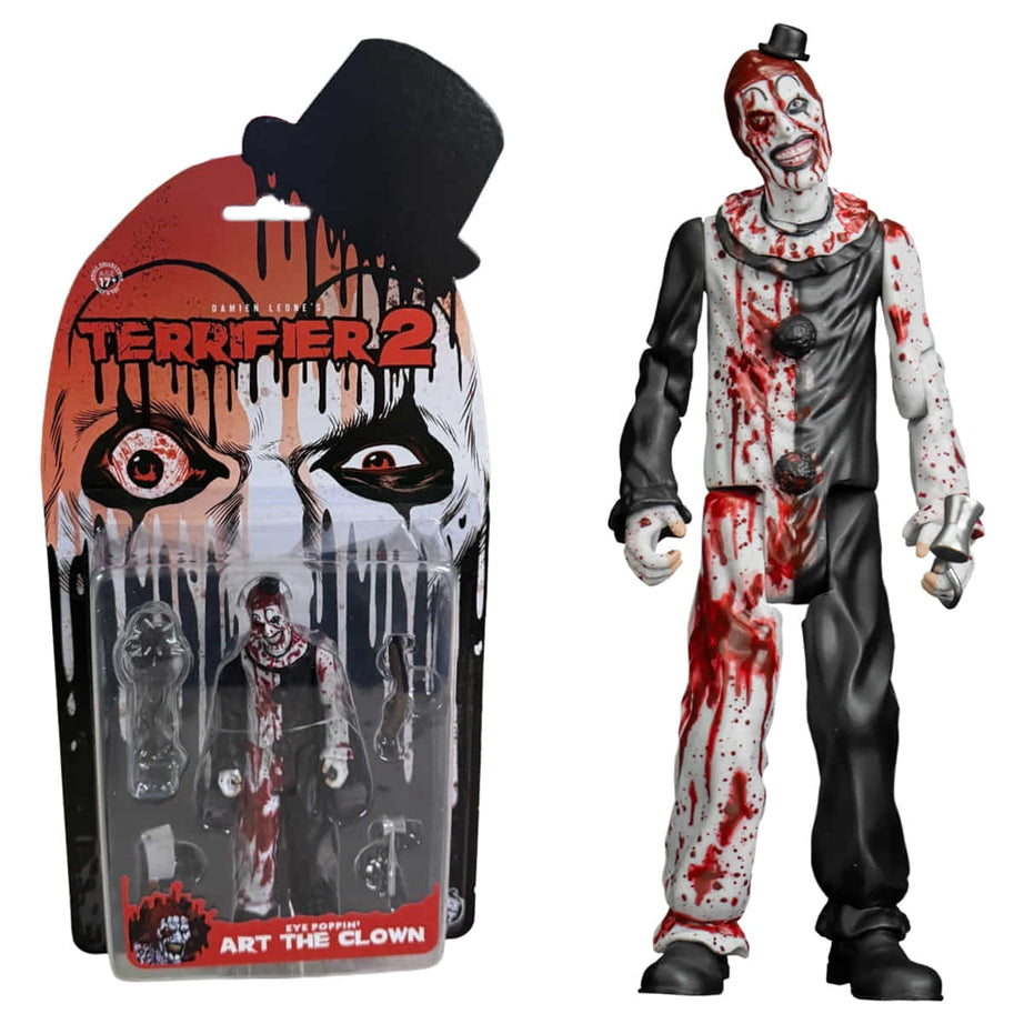 Trick or Treat Studios Damien Leones Terrifier 2 (eye popping) Art the Clown Art Figure