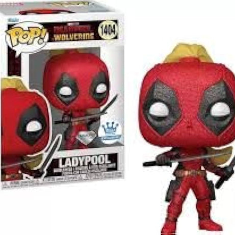 Funko Pop! Marvel Deadpool and Wolverine Ladypool (Diamond Collection)
