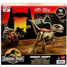 Mattel Jurassic Park Dennis Nedry Track & Chase Pack Action Figure