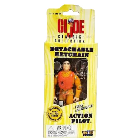 Hasbro G.I.Joe Classic Collection Action Pilot Detachable Keychain Action Figure