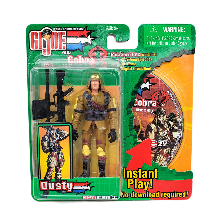 Hasbro G.I.Joe vs Cobra Spy Troops Dusty Action Figure