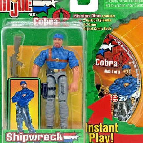 Hasbro G.I.Joe vs Cobra Spy Troops Shipwreck Action Figure