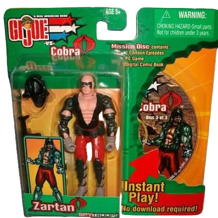 Hasbro G.I. Joe vs Cobra Spy Troops Zartan Action Figure