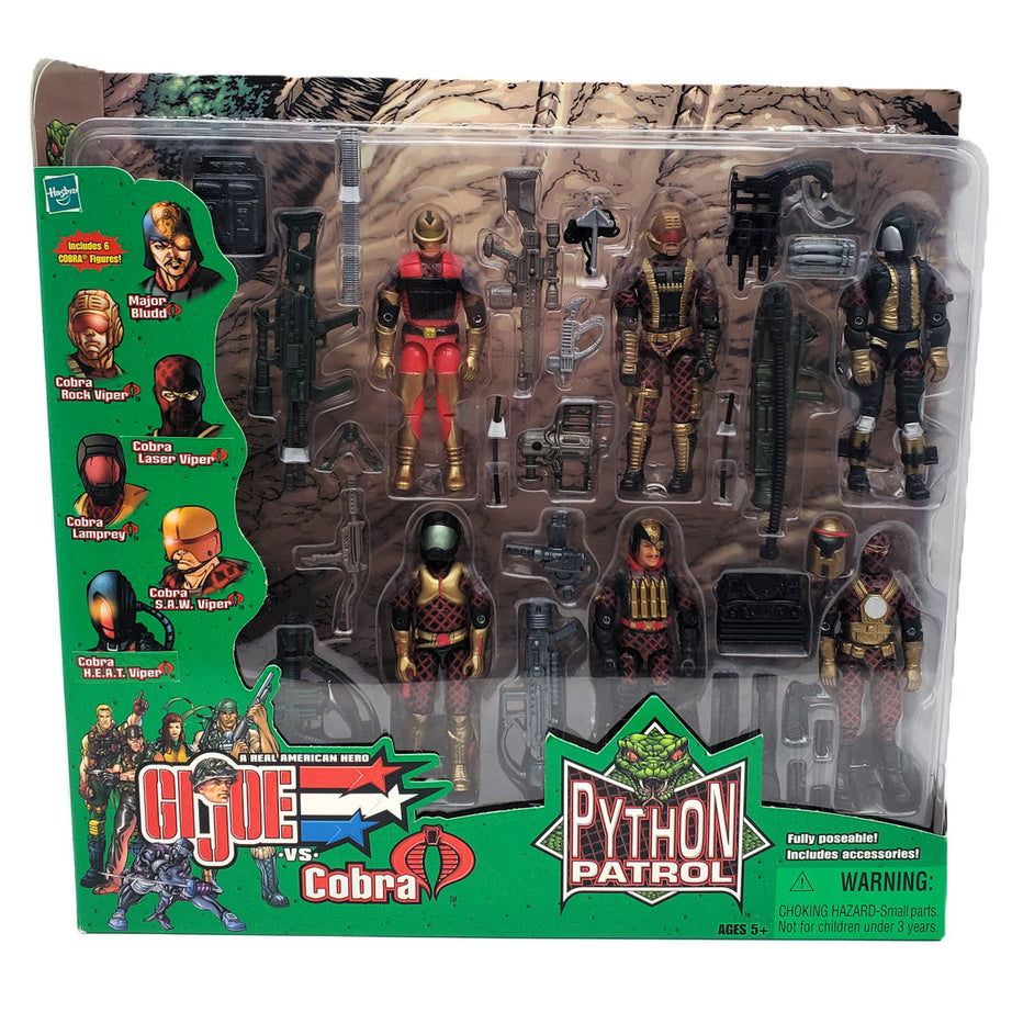 Hasbro G.I. Joe vs Cobra Python Patrol 6-Pack Action Figure