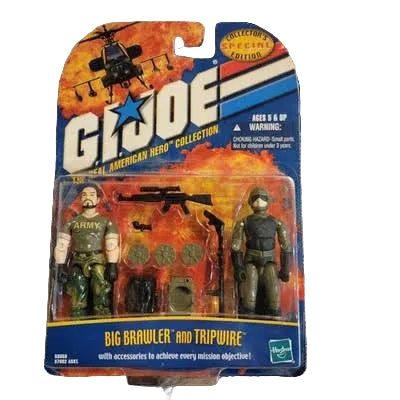 Hasbro G.I. Joe Big Brawler and Tripwire 2-Pack Action Figure