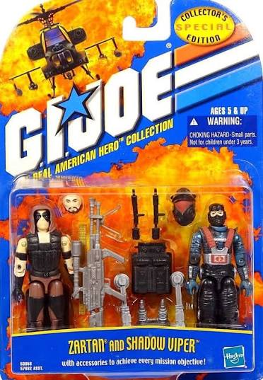 Hasbro G.I. Joe Zartan and Shadow Viper 2-Pack Action Figure