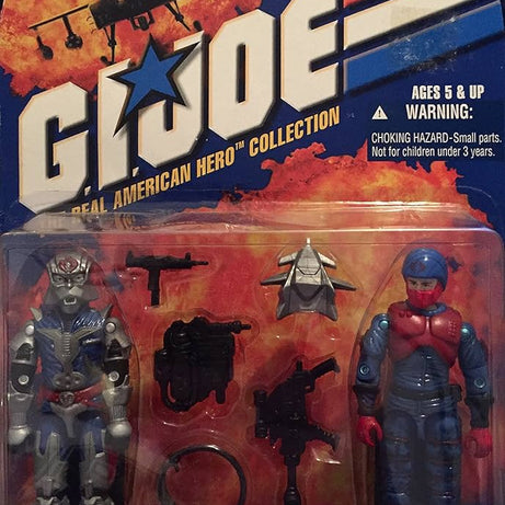 Hasbro G.I. Joe Cobra Commander and Laser Viper 2-Pack Action Figure