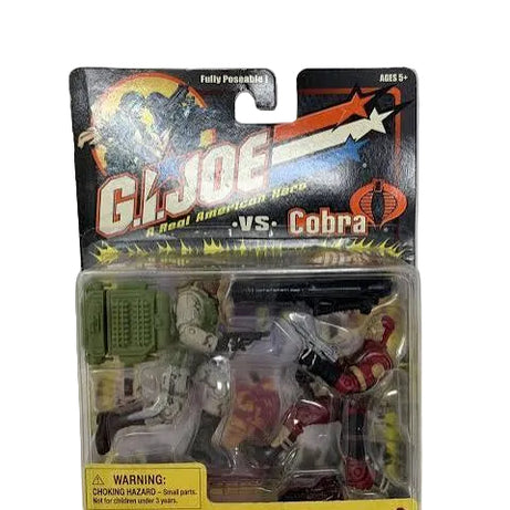 Hasbro G.I. Joe Heavy Duty vs Cobra C.L.A.W.S 2-Pack Action Figure