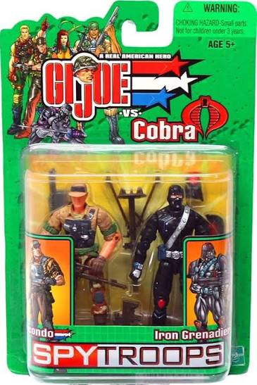 Hasbro G.I. Joe Recondo & Iron Grenaider 2-Pack Action Figure