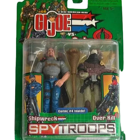 Hasbro G.I. Joe Shipwreck & Over Kill 2-Pack Action Figure